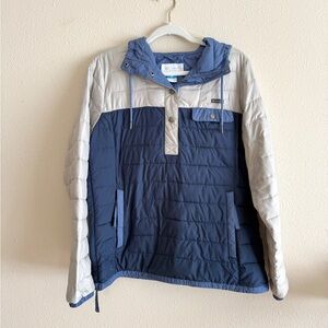 Columbia Puffer Pullover Half Button
